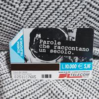 scheda Telefonica Telecom 