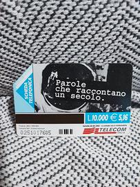 scheda Telefonica Telecom 