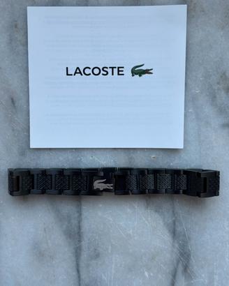 Bracciale Lacoste nero