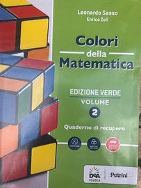 Libro di matematica “Colori della matematica” vol2
