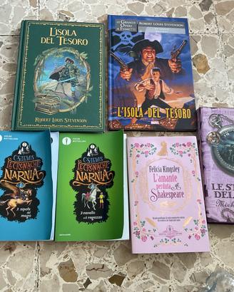 LOTTO LIBRI FANTASY, NARNIA E AVVENTURA