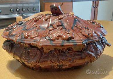 Zuppiera in stile barocco-rustico anni ’50-70