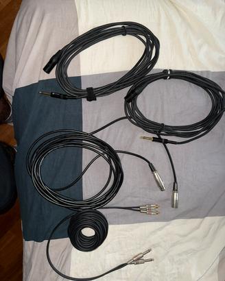 CAVI AUDIO MISTI + RODE SM6 ANTIURTO
