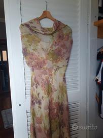 Vestito seta più borsa