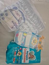 100 pannolini Pampers progressi tg 5