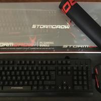 Tastiera, mouse e tappetino da gaming