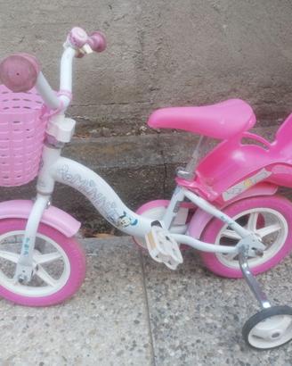 Bici con rotelle