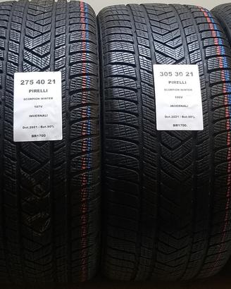 4 GOMME 275 40 21 E 305 30 21 PIRELLI BR1700
