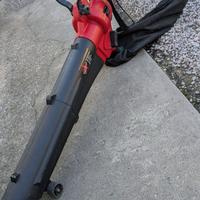 Aspiratore soffiatore trituratore foglie elettrico