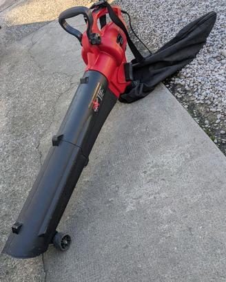 Aspiratore soffiatore trituratore foglie elettrico