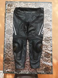 pantaloni moto 58 dainese in pelle come NUOVI