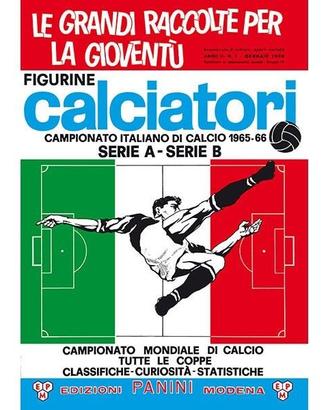 Album calciatori figurine panini 1965/66 completo