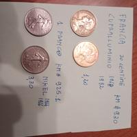 Lotto monete francesi.

- Moneta da 20 centesimi, 
