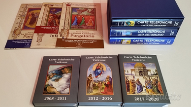 Collezione Schede Telefoniche Vaticano Completa