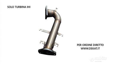 DOWNPIPE INOX TUBO RIMOZIONE CATALIZZATORE PUNTO 5
