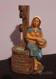 Statuina del presepe "Donna al pozzo"