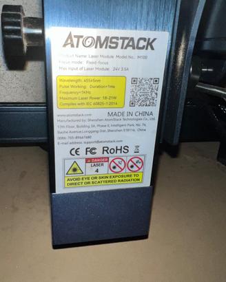 LASER INCISORE ATOMSTACK A(X) 20 PRO 20 W