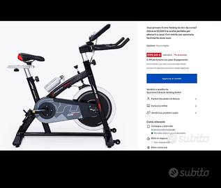 Cyclette Sportstech SH200