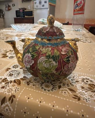 Teiera Cloisonnè