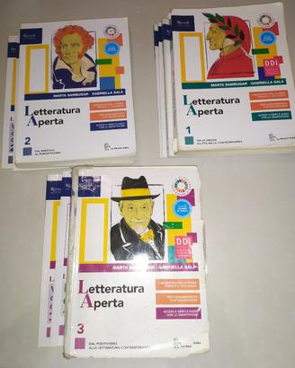 Letteratura aperta  vol 1 - 2 - 3 