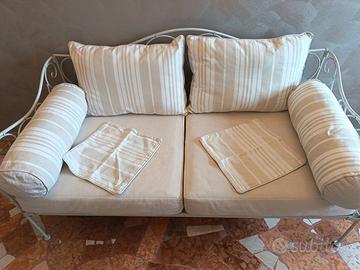 Divano in ferro battuto