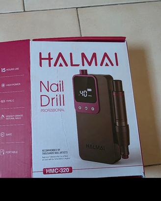 Fresa per Unghie Professionale HALMAI HMC-320 con 