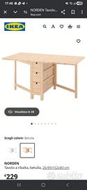 tavolo allungabile  ikea