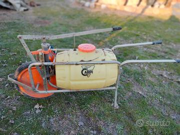 carriola carretto per trattamenti antiparassitari