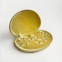 Collana Rubino Cristallo Di Rocca Argento 925