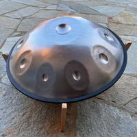 Handpan Meinl Sonic Energy D Kurd 10 note silver