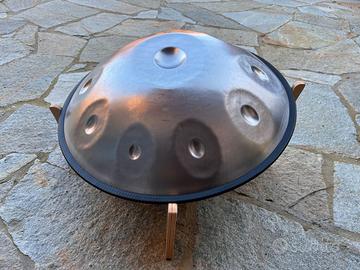 Handpan Meinl Sonic Energy D Kurd 10 note silver