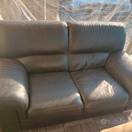  divano in pelle 2 posti 