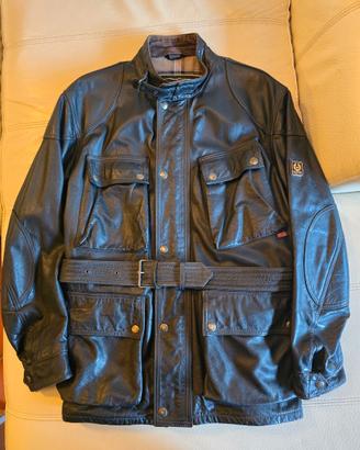 Giacca Giubbotto Giaccone Pelle Belstaff Panther L