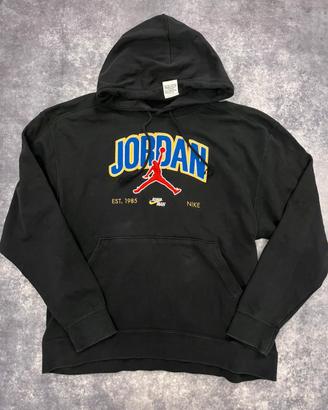 Felpa con cappuccio Nike Jordan - 2XL Black/blue