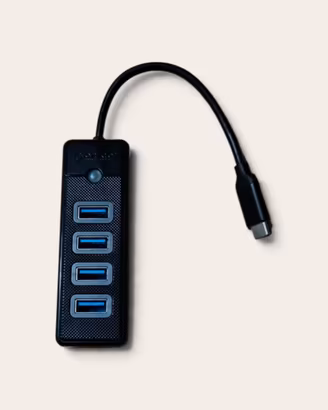 Hub USB-C Orico – 4 porte USB 3.0 – come nuovo