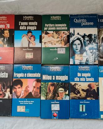 VHS cartonate n.86 film vari