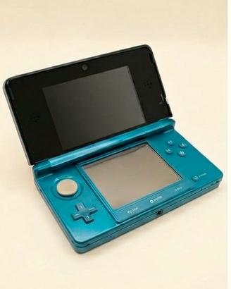 Nintendo 3DS Aqua Blue + Custodia di protezione