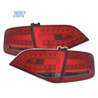 FANALI AUDI A4 B8 07-11 LED ROSSO AFFUMICATO