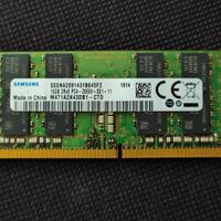 16Gb (1x16Gb) Samsung DDR4 Sodimm 2666Mhz