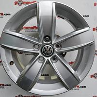 4 cerchi lega volkswagen t-roc golf 8 r16 lt3069