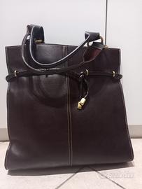 Borsa marrone similpelle