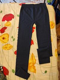 pantalone blu elegante 