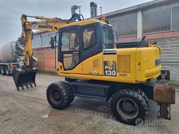 KOMATSU PW 130 gommato