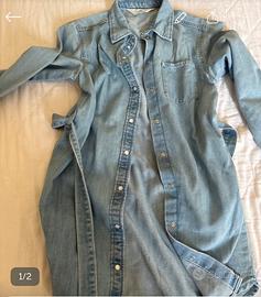 Camicia di jeans bimba 8/9anni