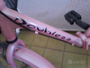 Bici Doublezz rosa in perfette condizioni