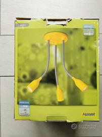 Plafoniera Led Gecko Massive