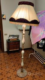 lampada da terra piantana d'epoca 