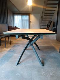 tavolo da soggiorno  90×140-220 + 6 sedie