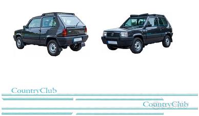 ADESIVI FIAT PANDA COUNTRY CLUB PANDA 4X4 PRIMA SE
