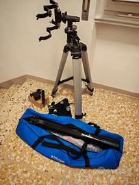 Telescopio rifrattore 90/900 su EQ2 SKYWATCHER